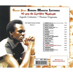Simaro Lutumba - The Very Best Of Poete Simaro, Vol. 1 : Mabele (Ntoto)