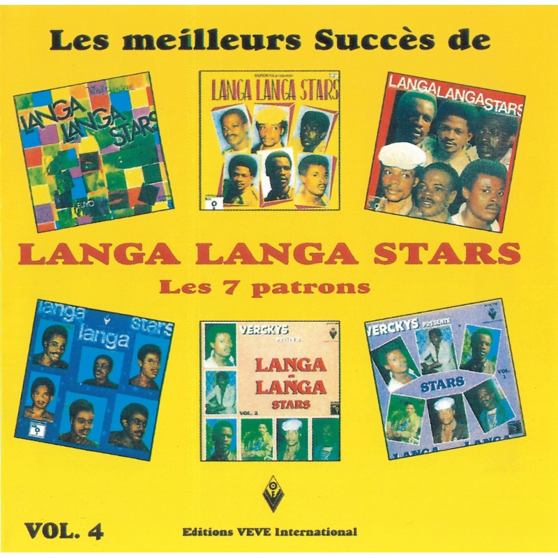 Langa Langa Stars - Les Meilleurs Succès De Langa Langa Stars, Vol. 4 (Les 7 Patrons)