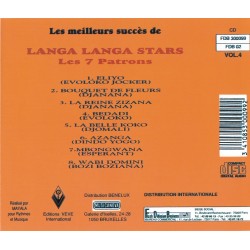 Langa Langa Stars - Les Meilleurs Succès De Langa Langa Stars, Vol. 4 (Les 7 Patrons)