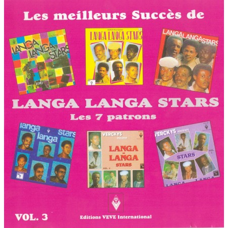 Langa Langa Stars - Les meilleurs succès de Langa Langa Stars, Vol. 3 (Les 7 patrons)