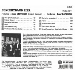 Concertband Lier & Marc Vertesen - Vol. 1