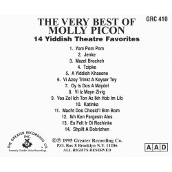 Molly Picon - The Very Best Of Molly Picon