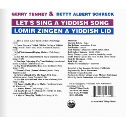 Gerry Tenney & Betty Albert Schreck - Let's Sing A Yiddish Song